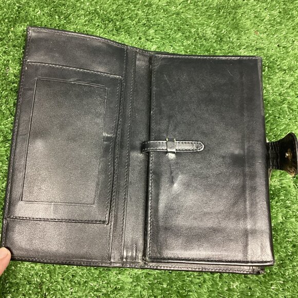 Vintage Gucci Monogram Kiss-lock Tri Fold Wallet - Picture 7 of 15